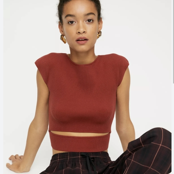 Aritzia Wilfred cutout top S - Picture 2 of 5